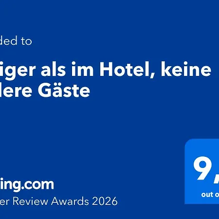 Ruhiger Als Im Hotel, Keine Andere Gaeste Lejlighed